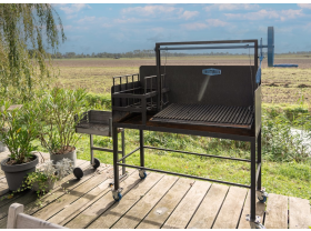 Argentijnse grill 130 cm groot met brassero